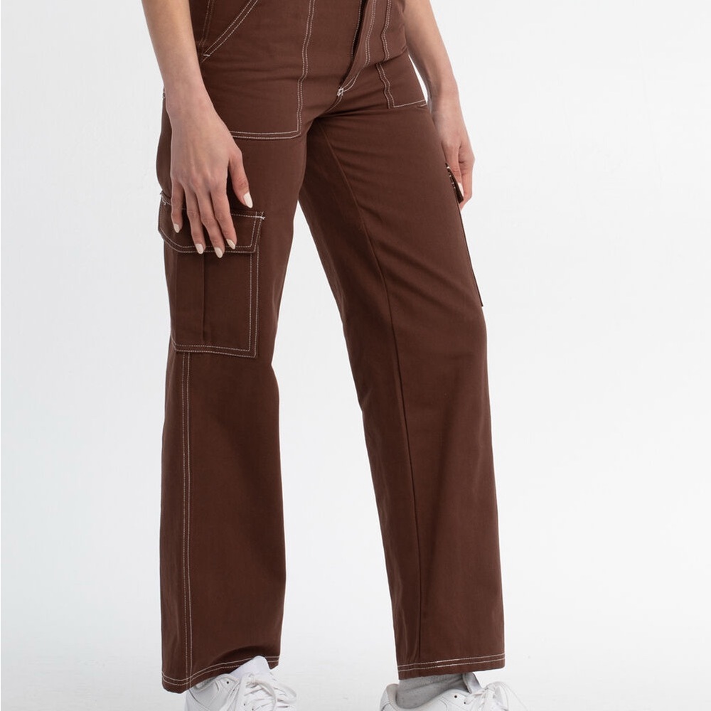 Brown Cargo Pants